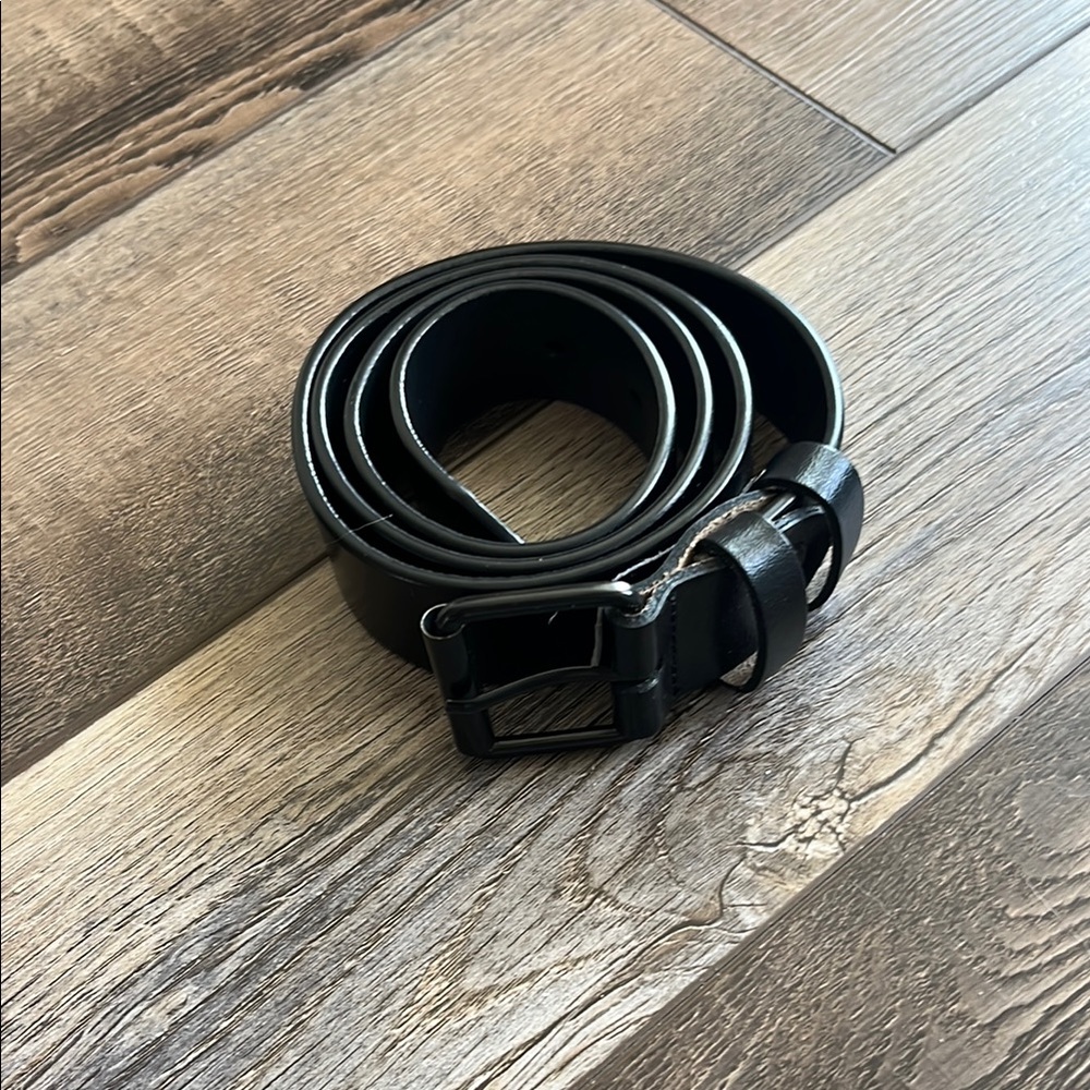Black Buckle Belt